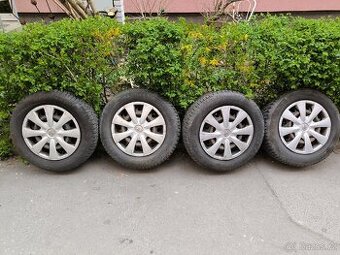 Zimní sada na plechových discích