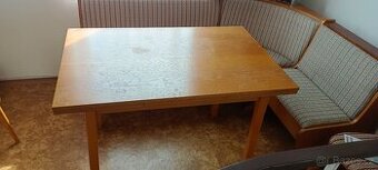 Dřevěný rozkládací stůl 70 cm x 110 cm