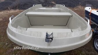 Pramice, rybářský člun, veslice, loď Nikol 400