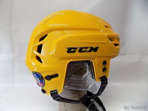 NOVÁ - TOP helma CCM Resistance Gold vel. S (žlutá)
