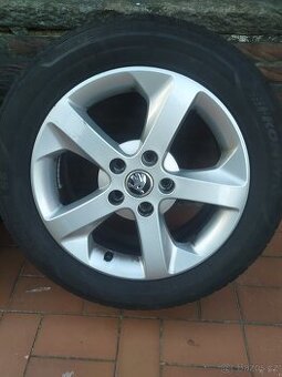 ALU kola 16" orig Škoda Octavia II 5x112