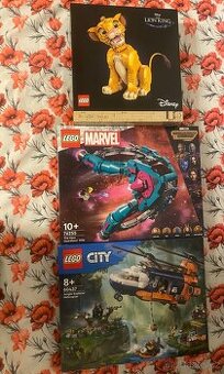 Lego 43247 76255 60437 nové, Nerozbalené