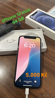 Prodám Iphone 12 mini 64 GB