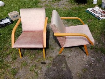 Retro krásná křesla
