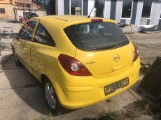Opel corsa D náhradní díly zadní nárazník
