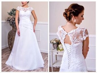 Elegantní svatební šaty MADORA