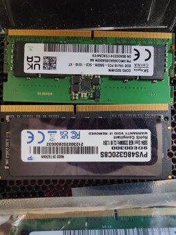 So-dimm ddr4 a ddr5 8gb a 16gb rám do notebooku
