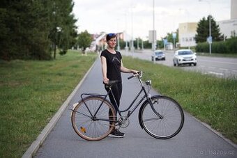 Stylové pohodlné holandské jízdní kolo Noordholland