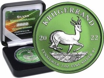 Investiční stříbro, stříbrná mince Krugerrand
