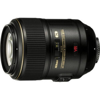 predám makroobjektív Nikon AF-S 105mm f/2,8G IF-ED VR MICRO