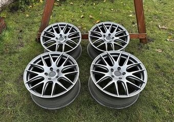 sada kol 5x114,3 R18 - Nissan 350Z +podložky a 2 pneu ZDARMA