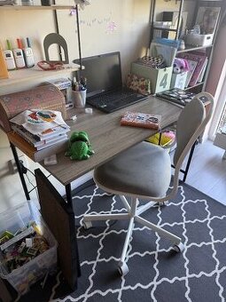 ASTRUP Psací stůl ASTRUP 60×120 černá