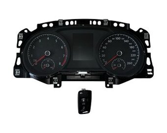 Benzínové budíky 5G1920740 VW Golf 7 R-Line r.v. 2015