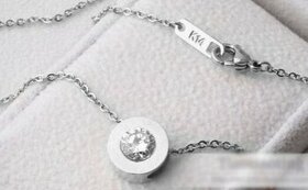 Náhrdelník Bvlgari se zirkonem