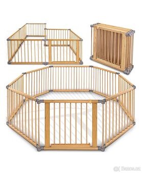 Dětská dřevěná ohrádka na prodej