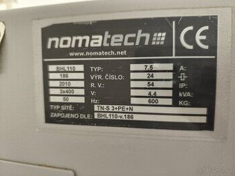 BALICÍ STROJ BHL110 (VOLPAK S-130-D)