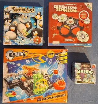 Prodám levně dětské stolní hry