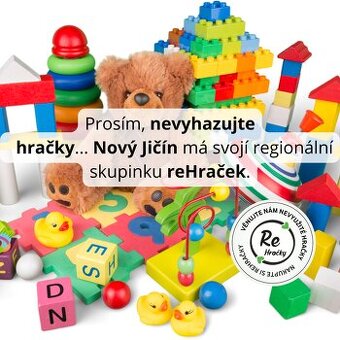 Víte, že v Novém Jičíně máte regionální skupinku reHraček?