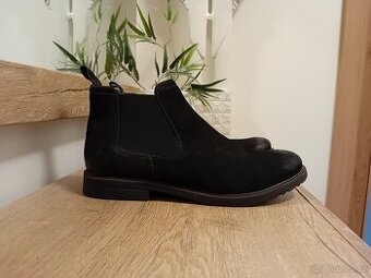 Lasocki pánské kotníkové chelsea boty vel. 42 kožené nové
