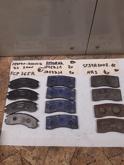 Racing . ruz. brzdové desky  nové ,starší