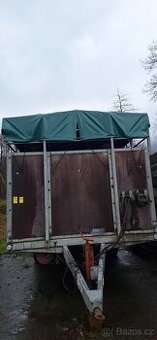 Přepravník dobytka kurier 10, dobytčák, návěs