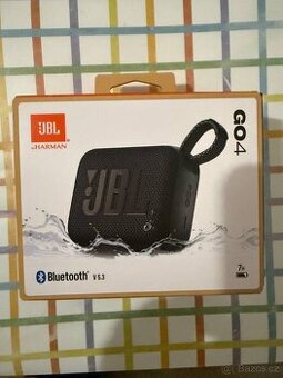 JBL GO 4 Black. NOVÝ, NEROZBALENÝ
