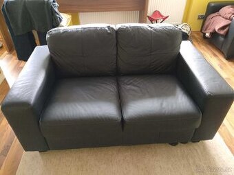 Prodám koženou sedací soupravu (dvojkřeslo a samostatné křes