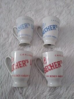 Sada porcelánových kalíšků Becher Liqueur