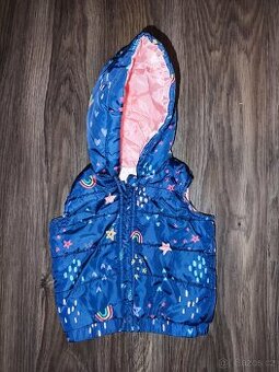 Dětská zimní vesta 0-3 měsíce