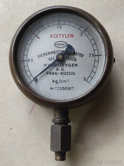 Retro tlakoměr HYDRO