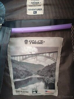 Pánská kožená bunda na motorku