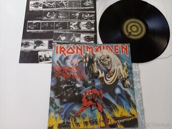 IRON MAIDEN „The Number of the Beast “/EMI 1982/+orig vnut o