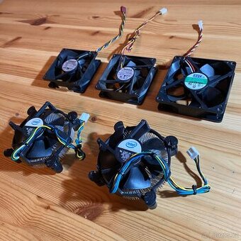 Predám – PC ventilátory / chladiče (kusovky)
