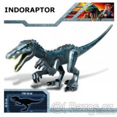 FIGURKADINOSAURUS INDORAPTOR JURSKÝ PARK K LEGO III
