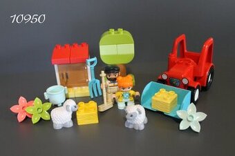 Lego® Duplo® Traktor a zvířátka z farmy 10950