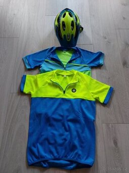 Cyklohelma chlapecká ALPINA CARAPAX JR. FLASH + 2x cyklodres