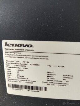 Počítač Lenovo all in one