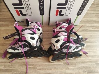 Dětské kolečkové brusle Fila J-One Girl vel. 32-36