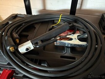 Svařovací kabely 25 mm2,délka 4 m,držák el.,zem.svěrka