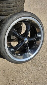černá límcová Alu kola Mustang 20" – 5x114,3
