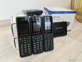 Sada IP telefonů a základen Grandstream DP720 a DP750