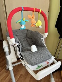 Jídelní židlička Prima Pappa Follow Me Wonder Grey