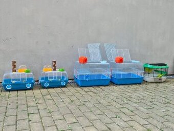 Klece a potreby pro hlodavce/kraliky