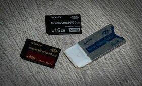 Memory Stick Pro Duo 4GB a 16GB