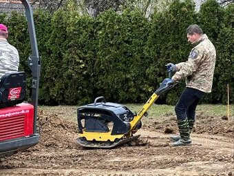 Vibrační deska Bomag BPR 35/60 – po servisu