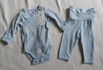 Set s kuřátky a zajíčky vel. 56 nebo 62 Lindex