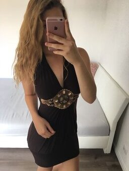 Letní mini šaty/plážové šaty, vel. Uni