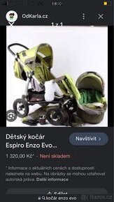 Trojkombinace kočárek Espiro - 1