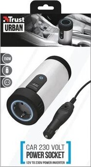 230V zásuvka v autě - Nabíječka do auta 12V na 230V