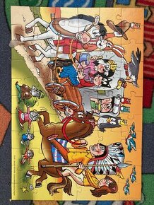 Puzzle čtyřlístek